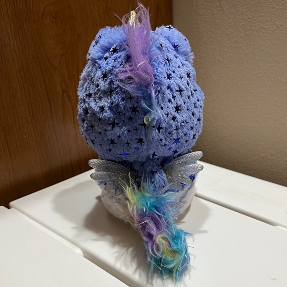 Hatchimals Hatchibabies Unikeet Purple Interactive~Owl Unicorn Bird~Tested/Works - Picture 7 of 14